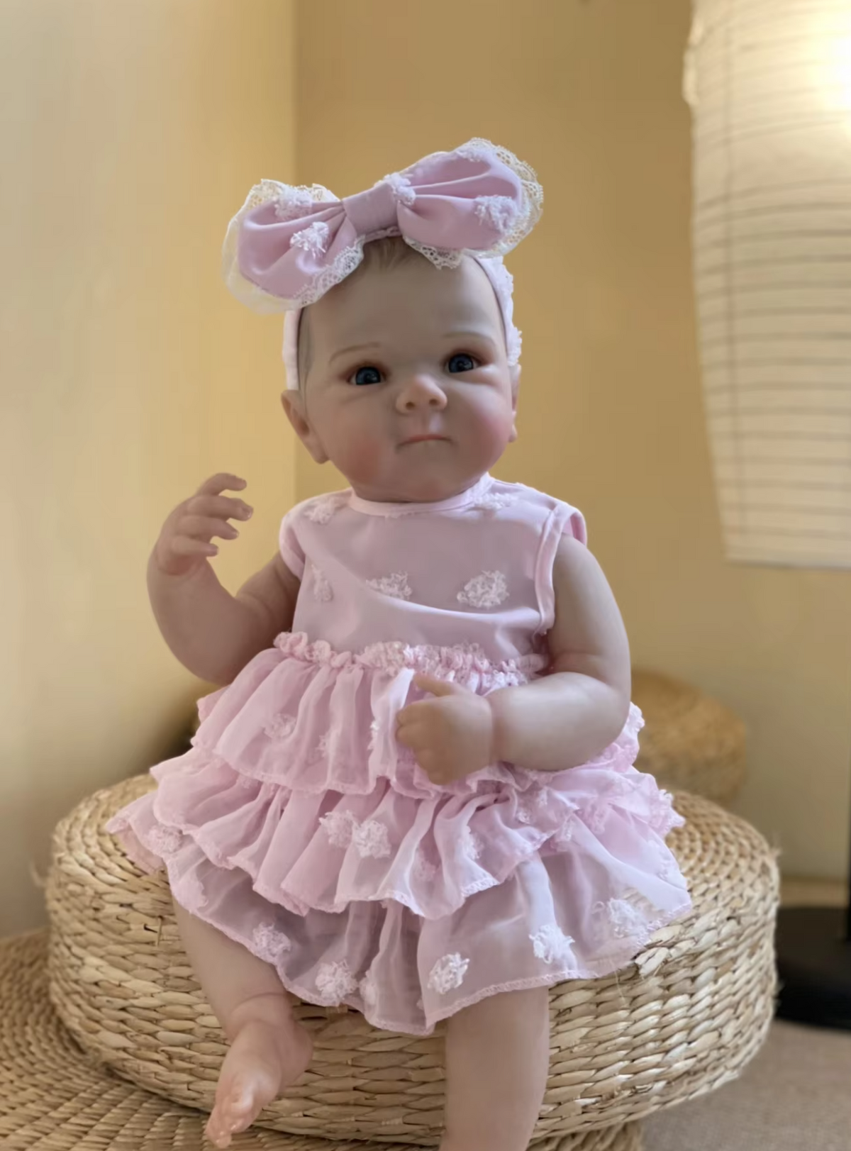 Bettie – 45 cm Reborn babypop meisje van silicone