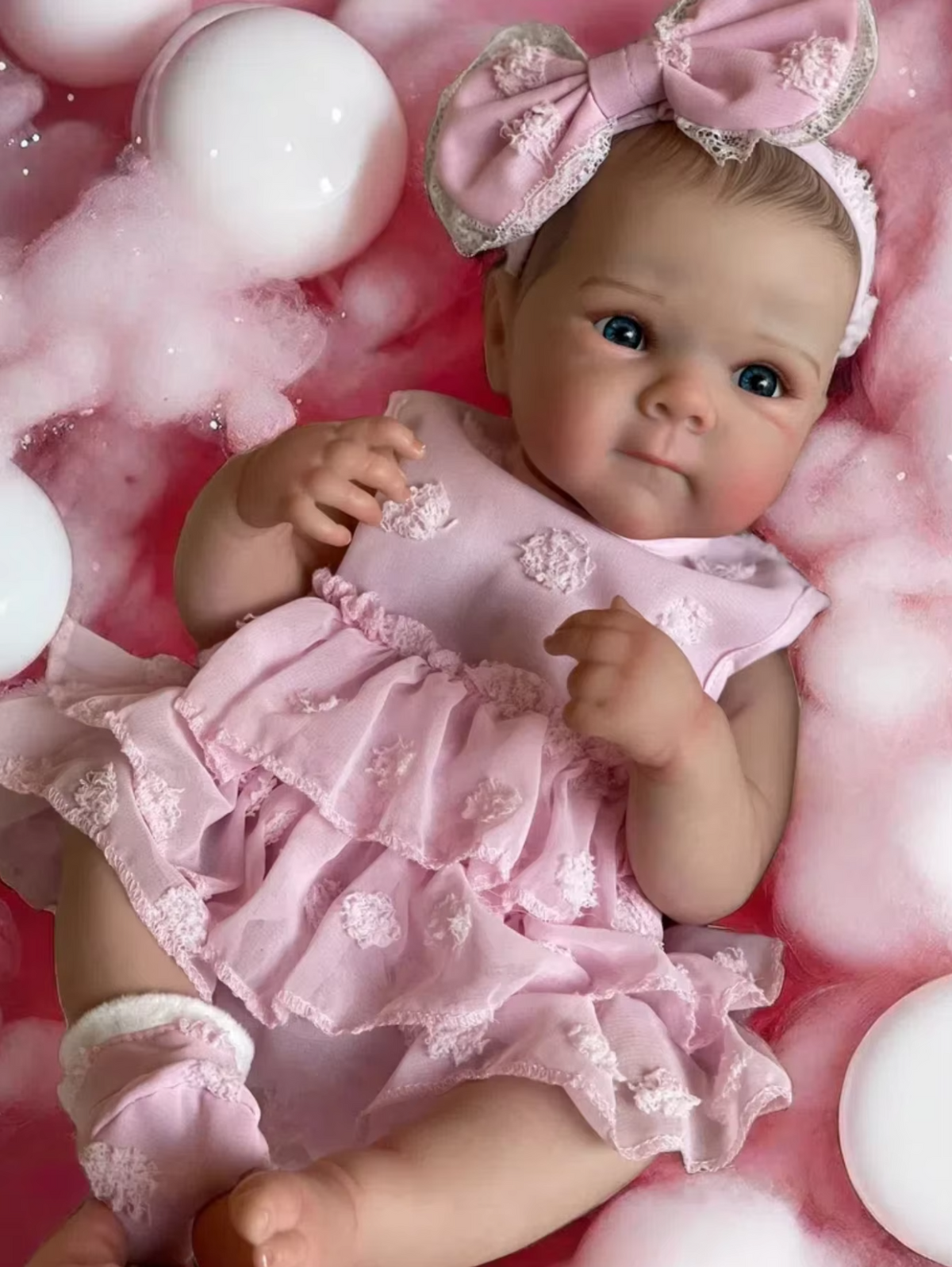 Bettie – 45 cm Reborn babypop meisje van silicone