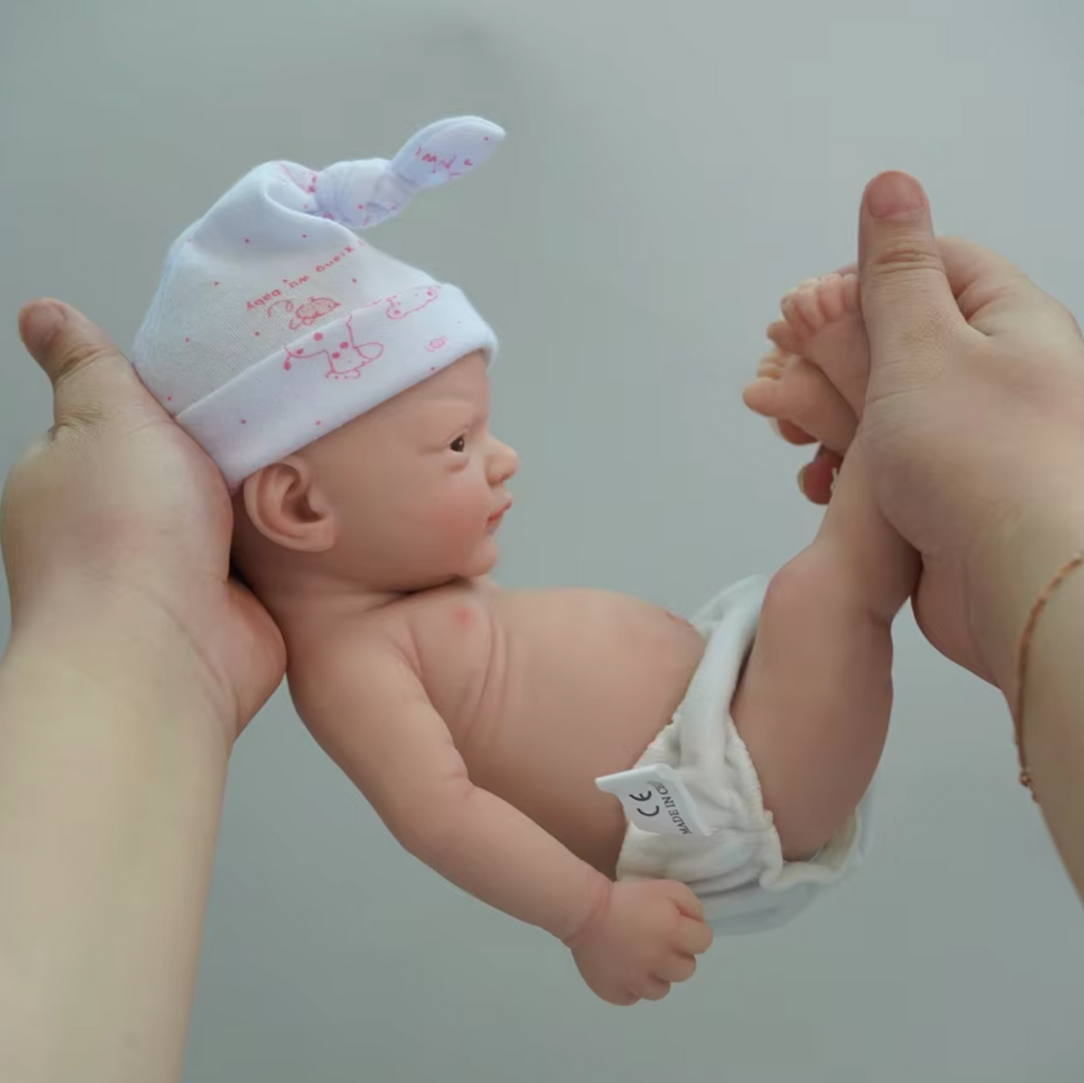 Micro-prematuur Reborn poppen „Luna" & „Toby" – realistische speelkameraden van zacht silicone
