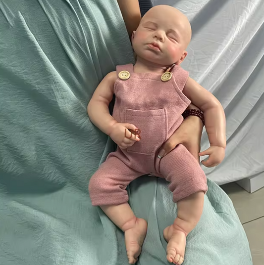 „Ella" – 50 cm volledig siliconen Reborn babypop met handgeschilderde details