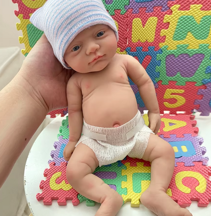 Micro-prematuur Reborn poppen „Luna" & „Toby" – realistische speelkameraden van zacht silicone