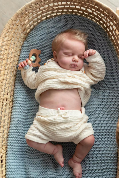 „Jordan" – 50 cm realistische Reborn babypop met zacht lichaam & beweegbare ledematen | Nederland