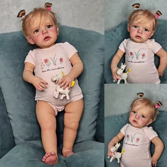„Elsie" – de realistische Reborn peuterpop (66 cm) met tedere adertjes en liefdevolle details