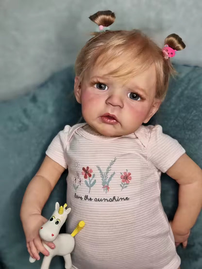 „Elsie" – de realistische Reborn peuterpop (66 cm) met tedere adertjes en liefdevolle details